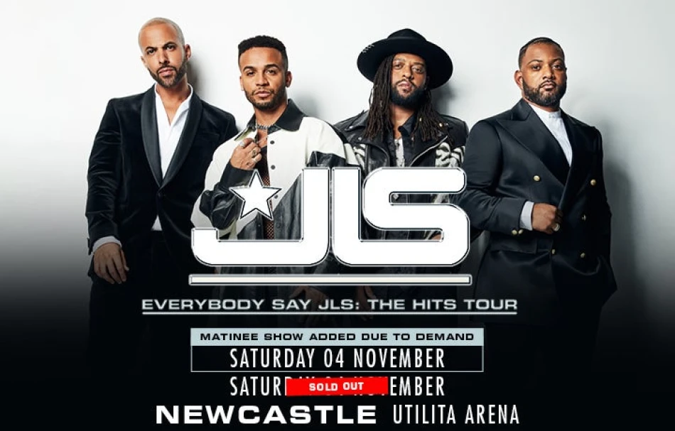JLS Utilita Arena Get into Newcastle